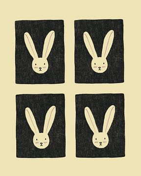 Schüchternes Häschen von Marina Alaburic