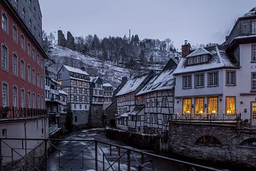 Monschau in winter by Eus Driessen