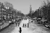 Winter in Amsterdam van Sander Barlage thumbnail