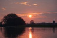 Sunset over the water by Luci light thumbnail