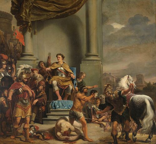 Le consul Titus Manlius Torquatus fait décapiter son fils, Ferdinand Bol.