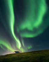 Aurores boréales Islande, Sandgerði