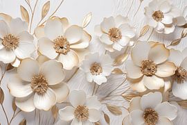 Fleurs abstraites sur Bert Nijholt