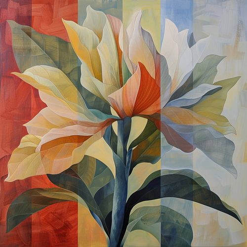 Boho Schilderij | Schilderij Bladeren