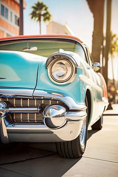 Retro Amerikaanse auto van Philippe HUGONNARD