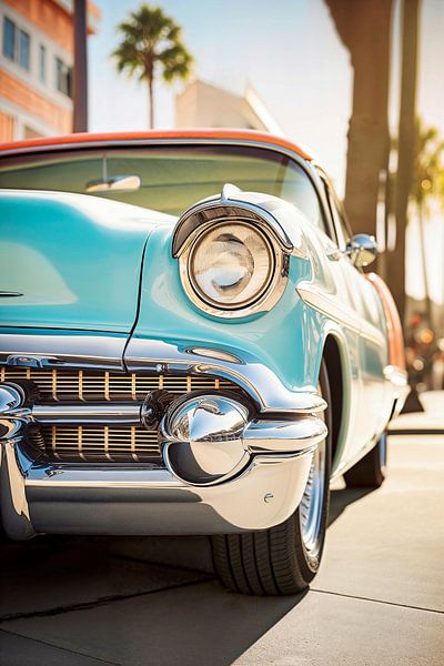 Retro Amerikanisches Auto von Philippe HUGONNARD