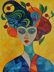 Femme abstraite