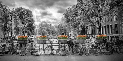AMSTERDAM Herengracht | Panorama  sur Melanie Viola