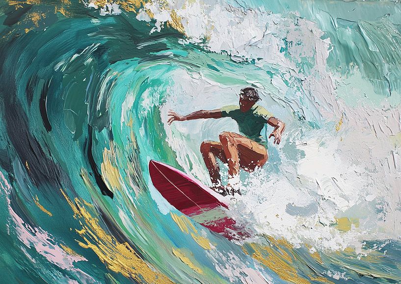 Surfer van OMG Art