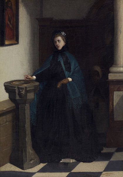 Le tonneau d'eau bénite, Constantin Meunier par Atelier Liesjes