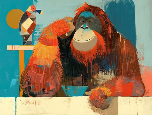 Gelassenheit im abstrakten Dschungel