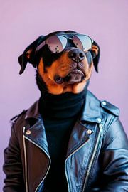 Rottweiler by Poster Art Shop