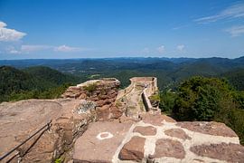 Wegelnburg Castle in the Palatinate Forest-North Vosges biosphere by Udo Herrmann