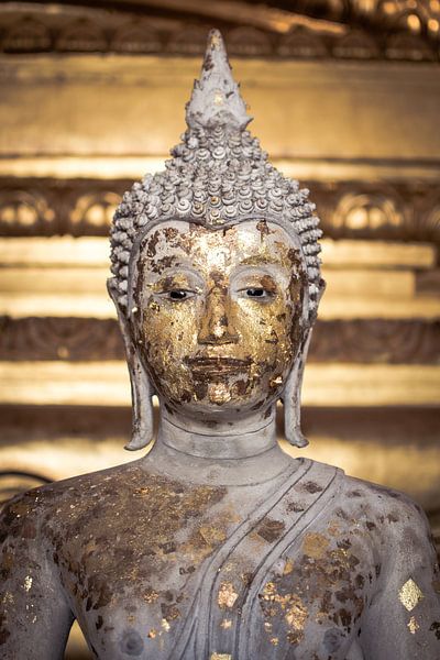 Goldener Buddha Thailand von Kim van Dijk