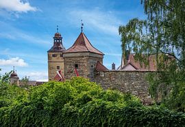 Historic old town centre of Weissenburg in Bavaria by ManfredFotos