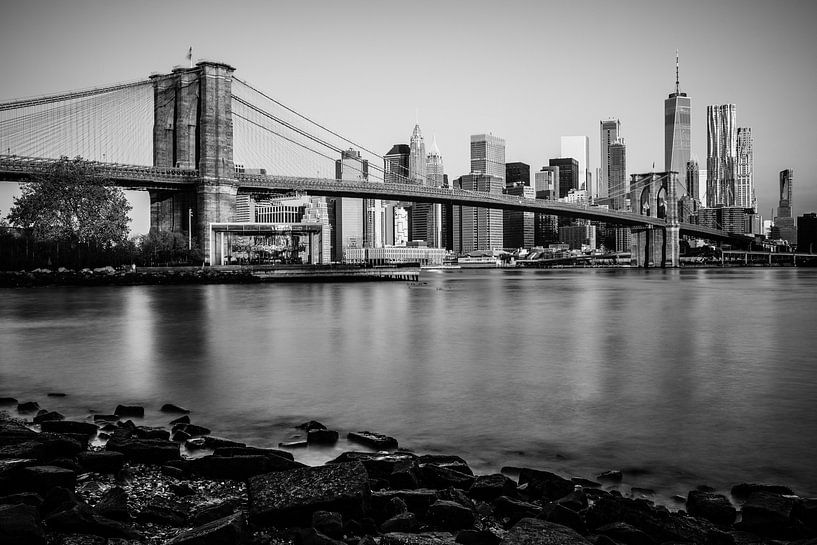 Brooklyn Bridge, New York City par Eddy Westdijk