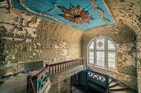 goldenes Treppenhaus