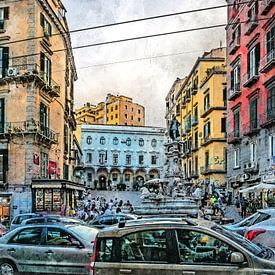 Neapol Napoli Italy city art #Napoli by JBJart Justyna Jaszke