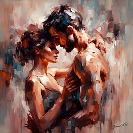 Verflochtene Seelen 6 von Johannas Art Creations