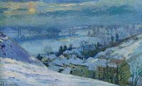 Albert-Charles Lebourg,Het dorp Herblay onder sneeuw van finemasterpiece thumbnail