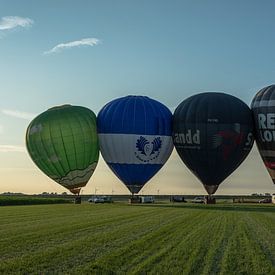 4 luchtballonen van Dennie Vercruijsse