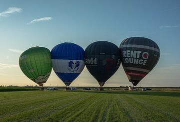 4 luchtballonen van Dennie Vercruijsse