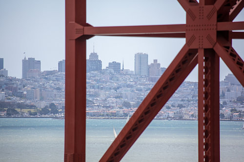 Blik op San Francisco