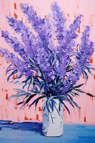 Modern flower still life