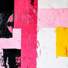 Kleurrijk abstract schilderij van Art & Soul Creations