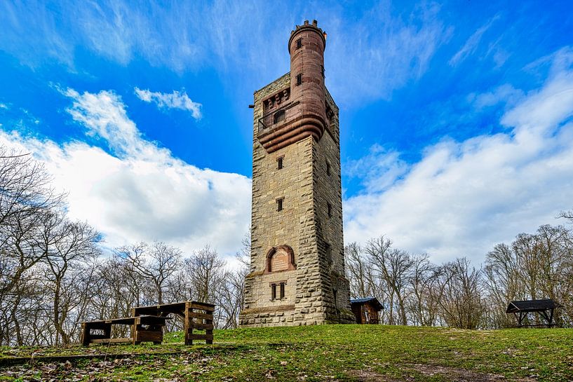 Vue du Moltkewarte dans les montagnes du Harz par Andreas Völkel