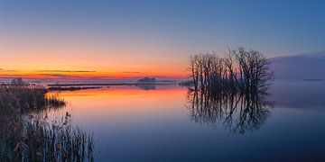 Sonnenaufgang in Tusschenwater von Henk Meijer Photography