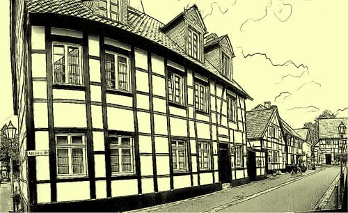 Westerholt Panorama grafisch