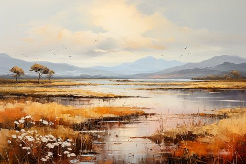 Modern Landscape Painting.