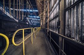 Urbex photography | The lines game by Steven Dijkshoorn