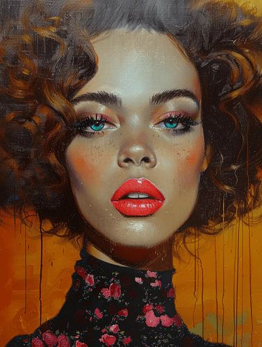 Contemporary art portret