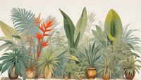 Tropische planten studie
