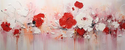 Bloemendans | Bloemen Schilderij