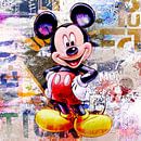 Mickey Street Art von Rene Ladenius Digital Art Miniaturansicht
