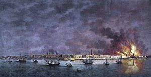 Willem Hendrik Hoogkamer, Bombardierung von Antwerpen, 1830