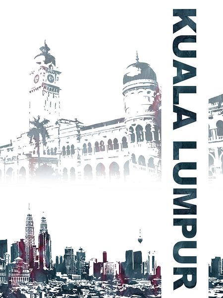 Kuala Lumpur par Printed Artings