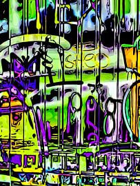 Graffiti aan de haven - motief 3