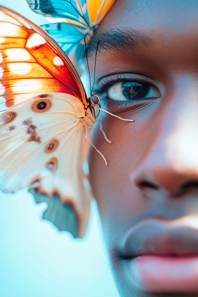 Butterfly at eye level by Poster Art Shop