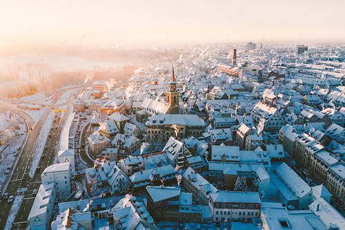 Fürth sous la neige