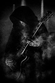 Guitarist Sunn O))) by The Olm