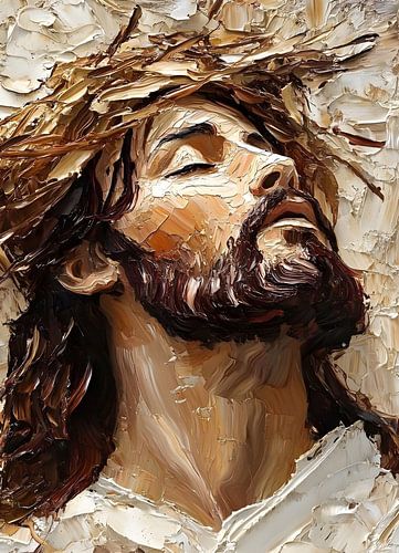 Impasto Christus met doornen