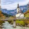 Kirche in Ramsau von Daniela Beyer