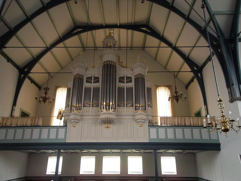 Church Organ Van Dam at Krabbendijke Dorpskerk by BEAM van de Kamp