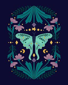 Série mystique - Luna Moth