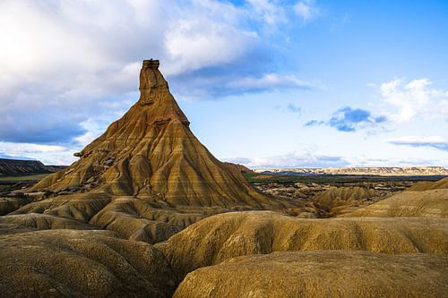 Bardenas Reales in Spanje
