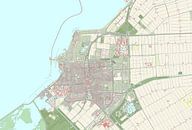 Karte von Lelystad von Rebel Ontwerp Miniaturansicht